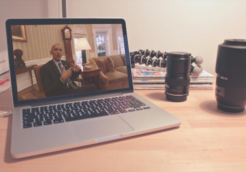 Weißes Haus via Facebook / MockDrop