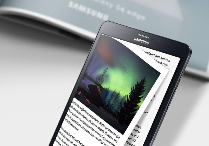 Das Galaxy Tab S2 ist bereits eineinhalb Jahre alt Samsung