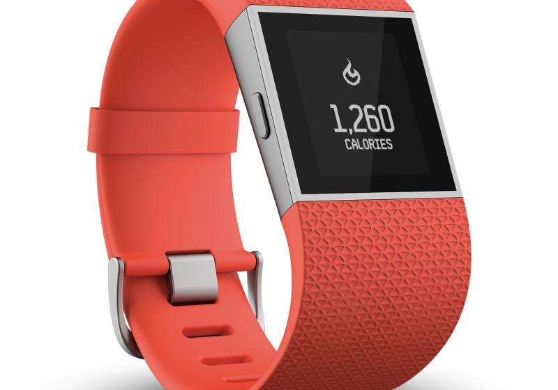 Fitbit Surge in Orange Fitbit
