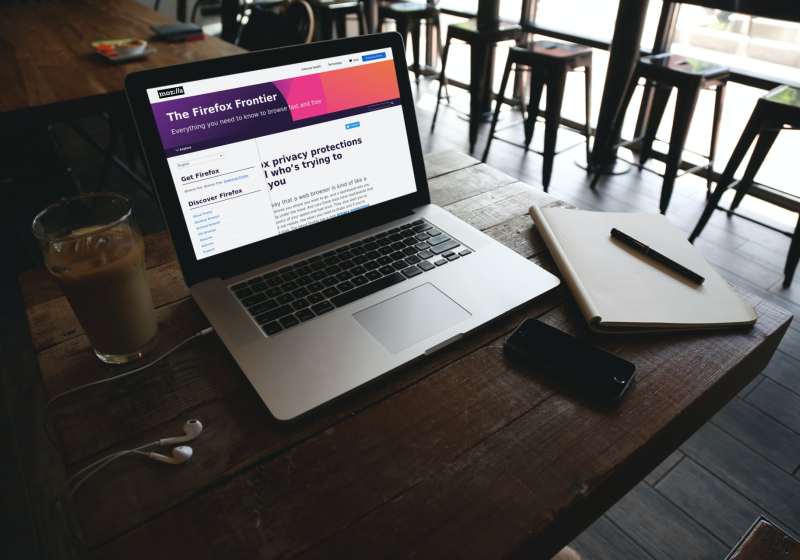 Screenshot in Mockup