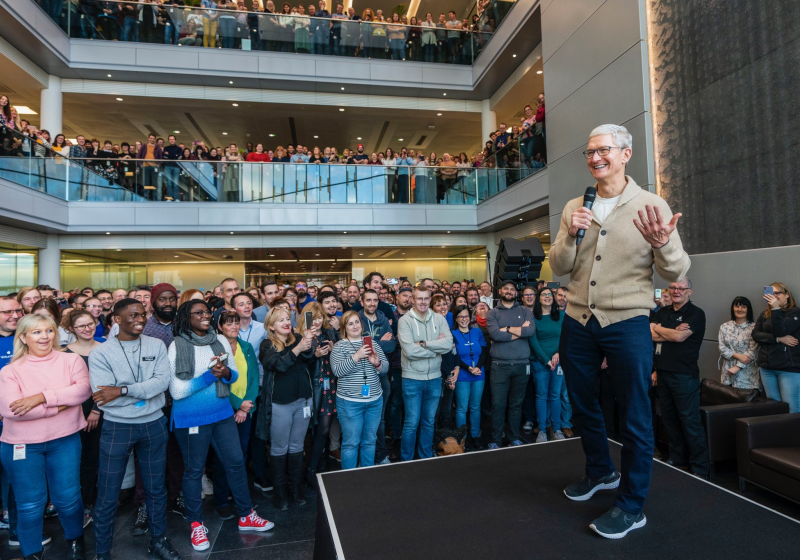 Tim Cook via Twitter