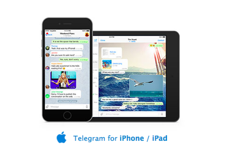 Total unterschätzt: Telegram bietet längst eine Cross-Device-Nutzung und Passwortschutz. Jetzt kommen #Hashtags und Direktantworten in Gruppenchats hinzu. Telegram