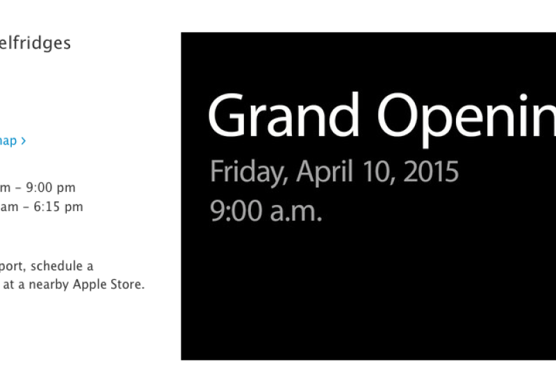 Bildschirmfoto Apple