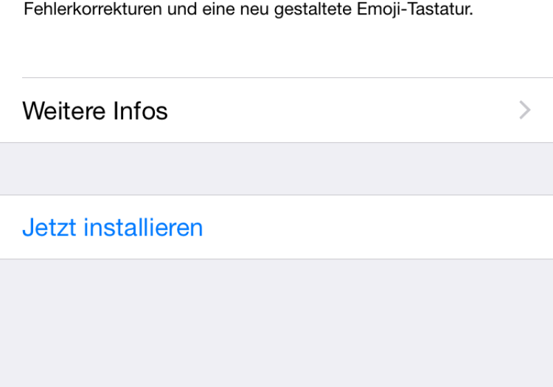Apple hat am Mittwochabend neben dem Yosemite-Update auch iOS 8.3 zum kostenlosen Download zur Verfügung gestellt. Bildschirmfoto Mac Life