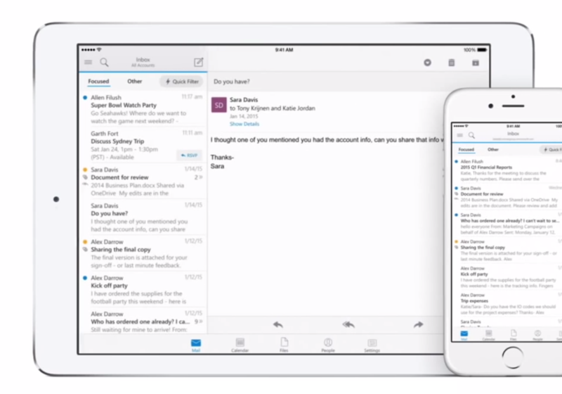 Flow soll offenbar als eine Begleit-App für Microsofts Outlook Inbox-App dienen Microsoft
