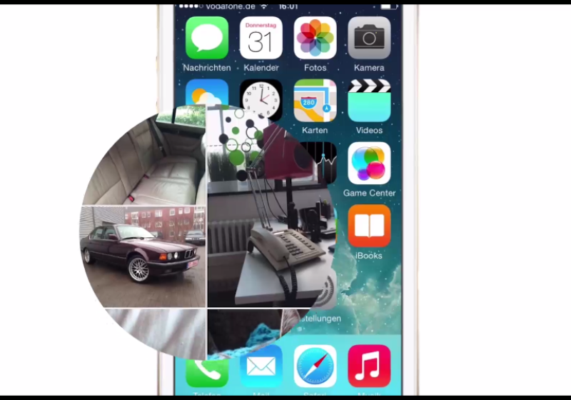 In iOS 8 können Sie alle Bilder einer Konversation auf einmal abspeichern 0