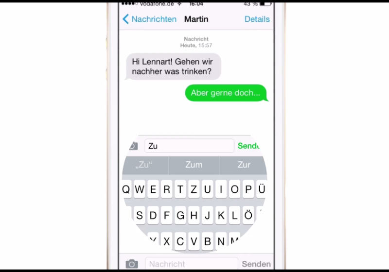 Quick macht das Schreiben auf der iOS-Tastatur einfacher 0