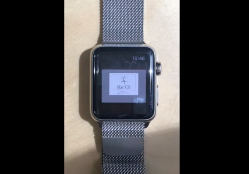 Mac OS 7.5.5 läuft mit Tricks auch unter watchOS 2 Nick Lee
