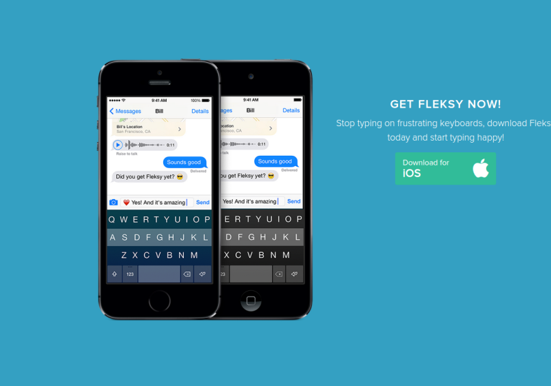 Fleksy ist nun kostenlos Fleksy