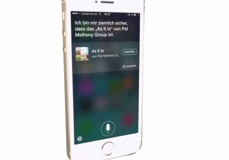 Siri kann Musik via Shazam identifizieren 0