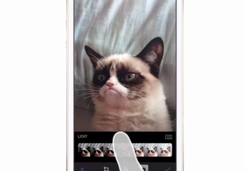 Fotos lassen sich direkt auf dem iPhone bearbeiten 0