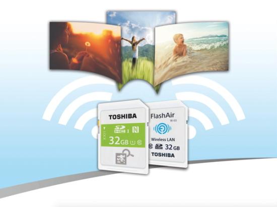 SDHC-Karten samt NFC und FlashAir-III-Karten ab März auch in Europa verfügbar Toshiba