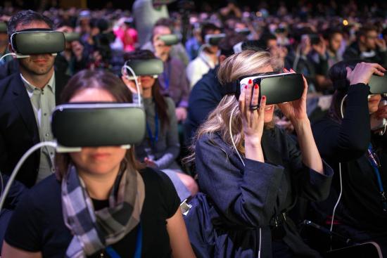Auf dem MWC in Barcelona sind VR-Geräte richtig aufgeblüht Facebook