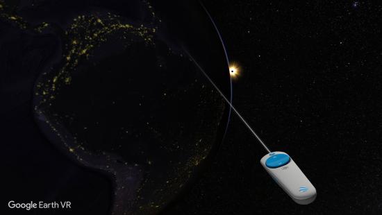 Google Earth VR setzt eine HTC Vive voraus Google / Steam