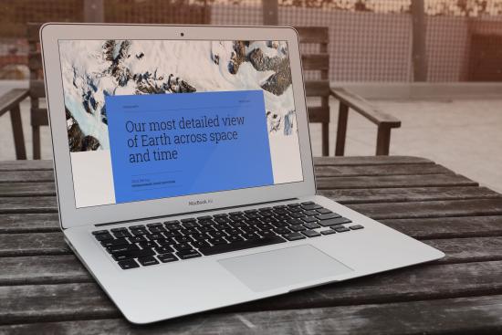 Timelapse ist richtig detailliert geworden Google / ninetofive via MockDrop