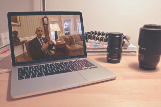 Chrome kann mit Facebooks 360-Grad-Videos umgehen Weißes Haus via Facebook / MockDrop