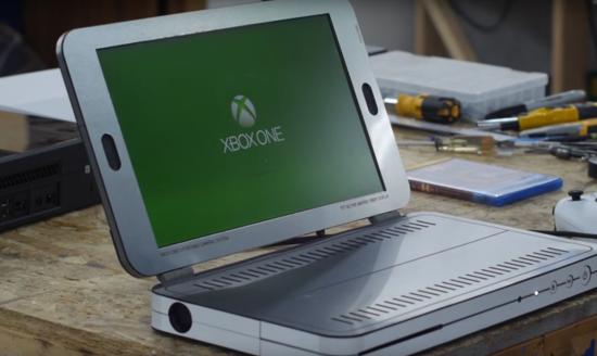 Die Xbox One S als Laptop The Ben Heck Show via YouTube