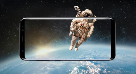 Das Infinity Display des Galaxy S8 ist eindrucksvoll Samsung