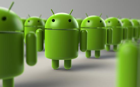 Android-Roboter überrennen quasi den Markt der Smartphones Rob Buhlmann