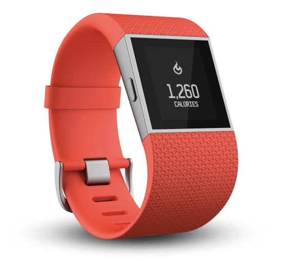 Fitbit Surge in Orange Fitbit