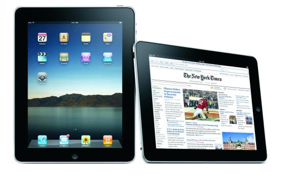 Die Website der New York Times tauchte mehrfach in Apples Promo-Material zum iPad 1 auf. Apple
