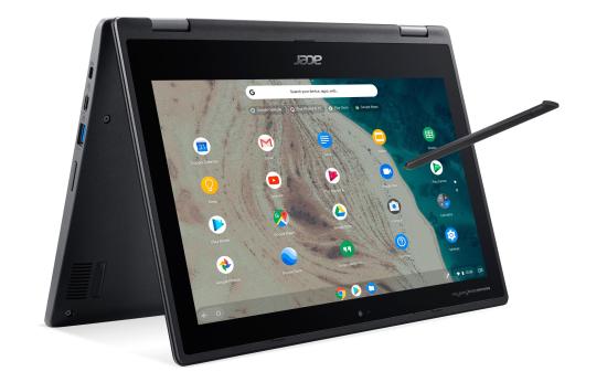 Darf auch mal vom Schreibtisch krachen und hält das Gewicht des Klassenclowns aus: das Acer Chromebook Spin 511. Hersteller
